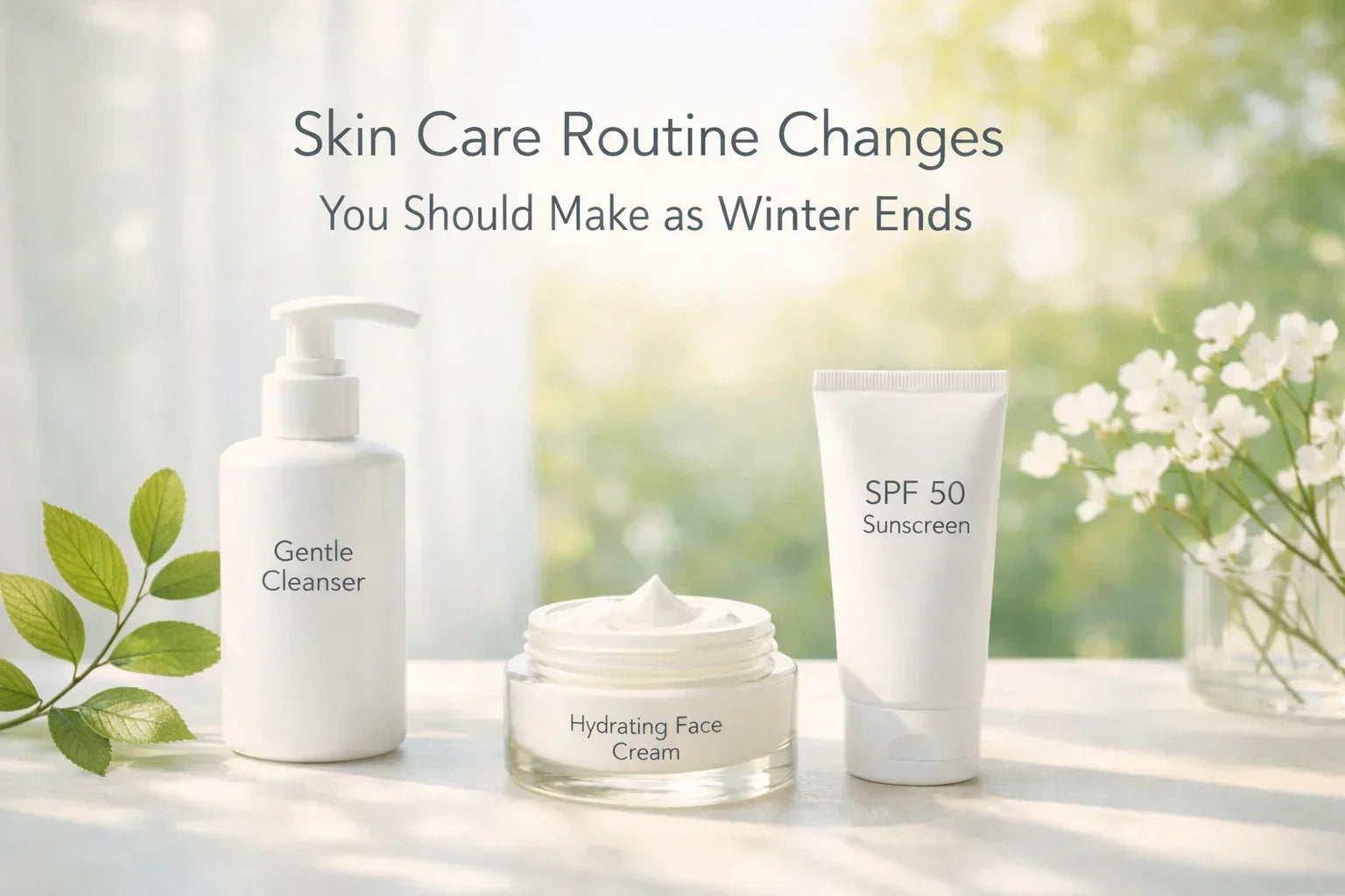 Skin Care Routine Changes You Should Make as Winter Ends