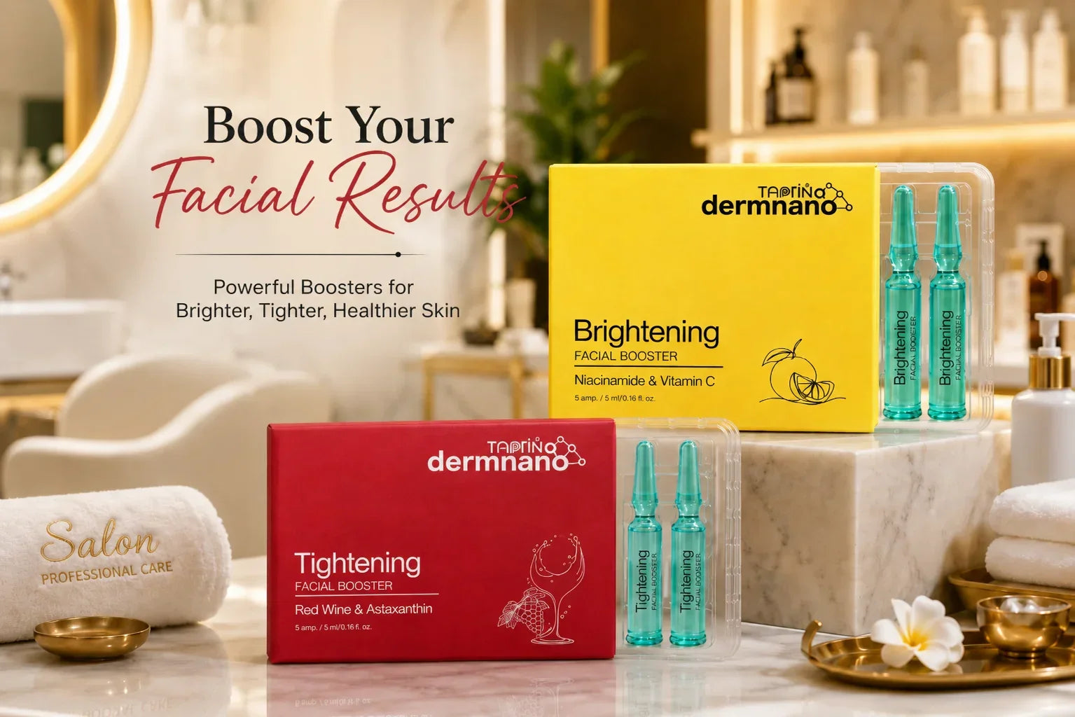 How Facial Kit Boosters Can Enhance Your Salon Facial Results?