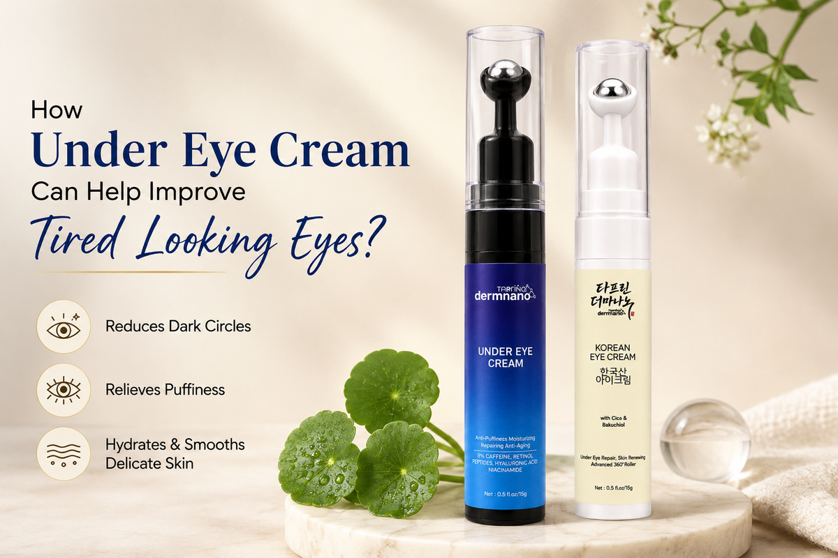 How Under Eye Cream Can Help Improve Tired Looking Eyes