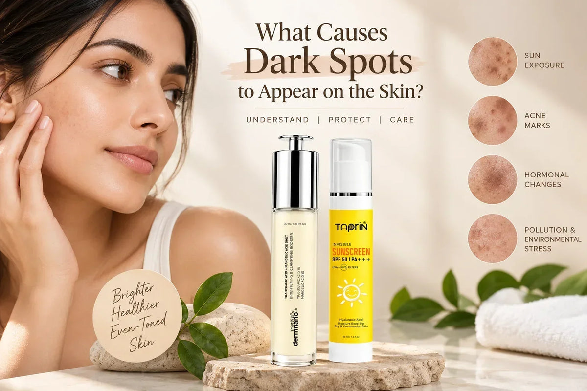 What Causes Dark Spots to Appear on the Skin?