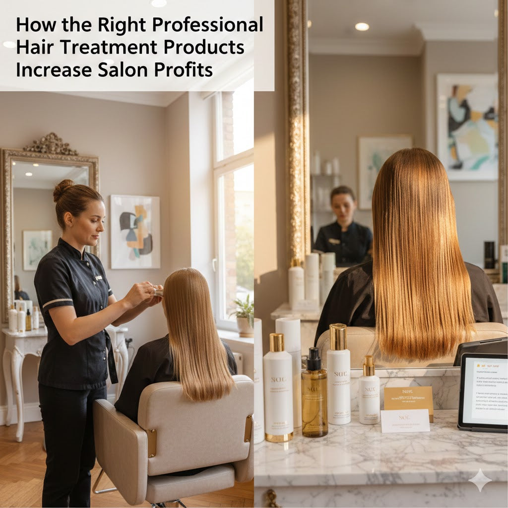 How the Right Professional Hair Treatment Products Increase Salon Profits