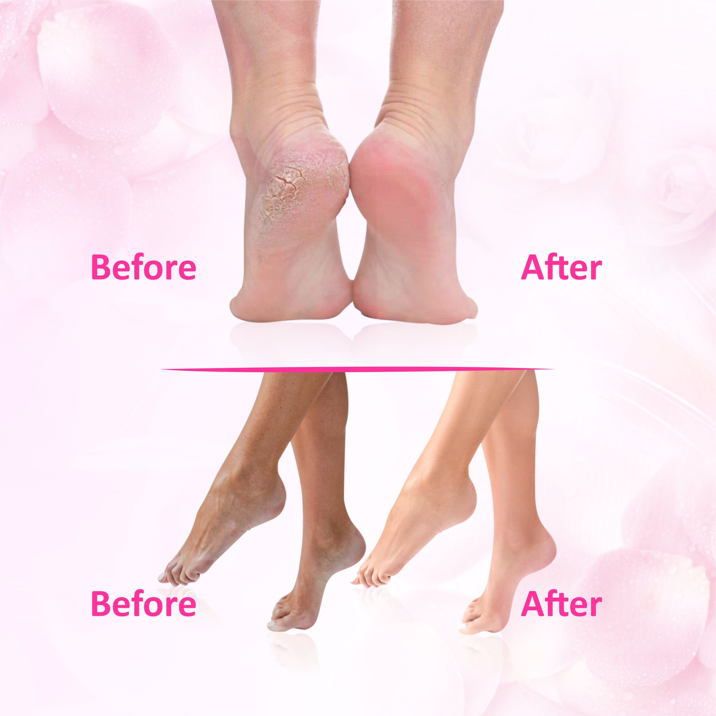 Taprin Rose Manicure Pedicure Soak & Salt – Gentle Care & Glow for Hands & Feet (600+900) g