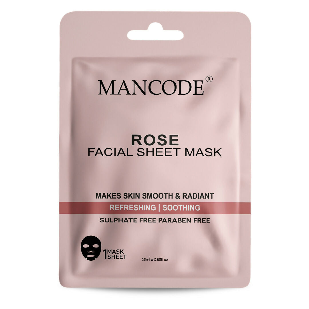 Mancode facial mask for glow