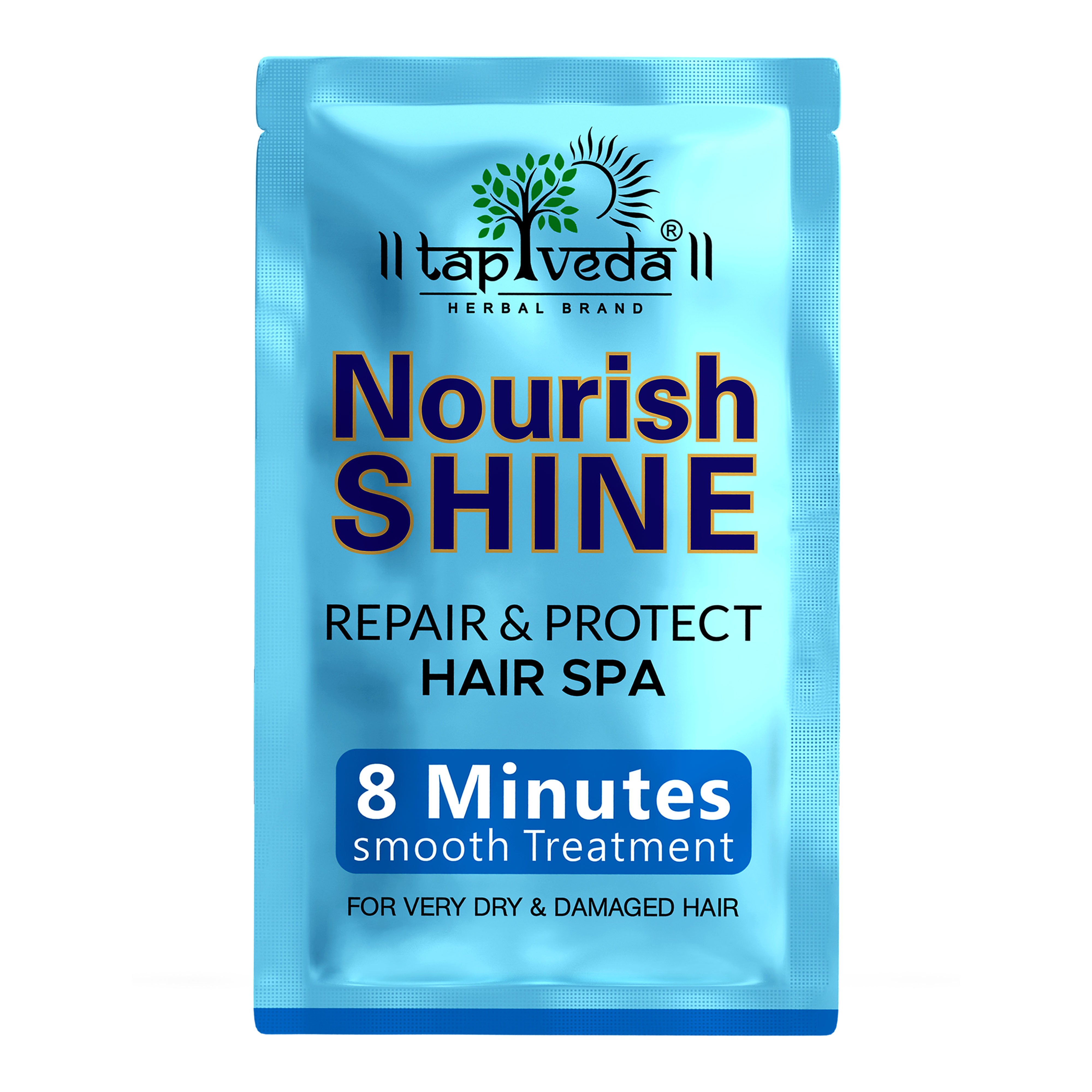 Tapveda Nourish & Shine Hydrating Hair Mask –(Pack of 3 x 100ml) | Protein-Rich Hair Mask for Dry, Frizzy & Low Porosity Hair