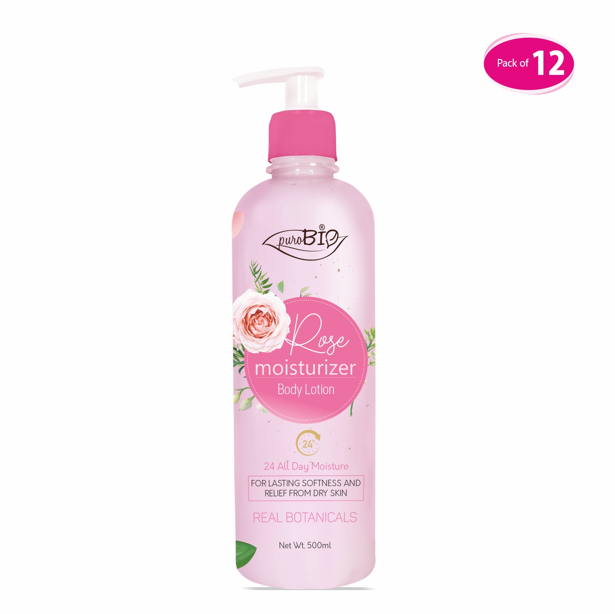 Rose Moisturising Body Lotion in bulk 12 quantity