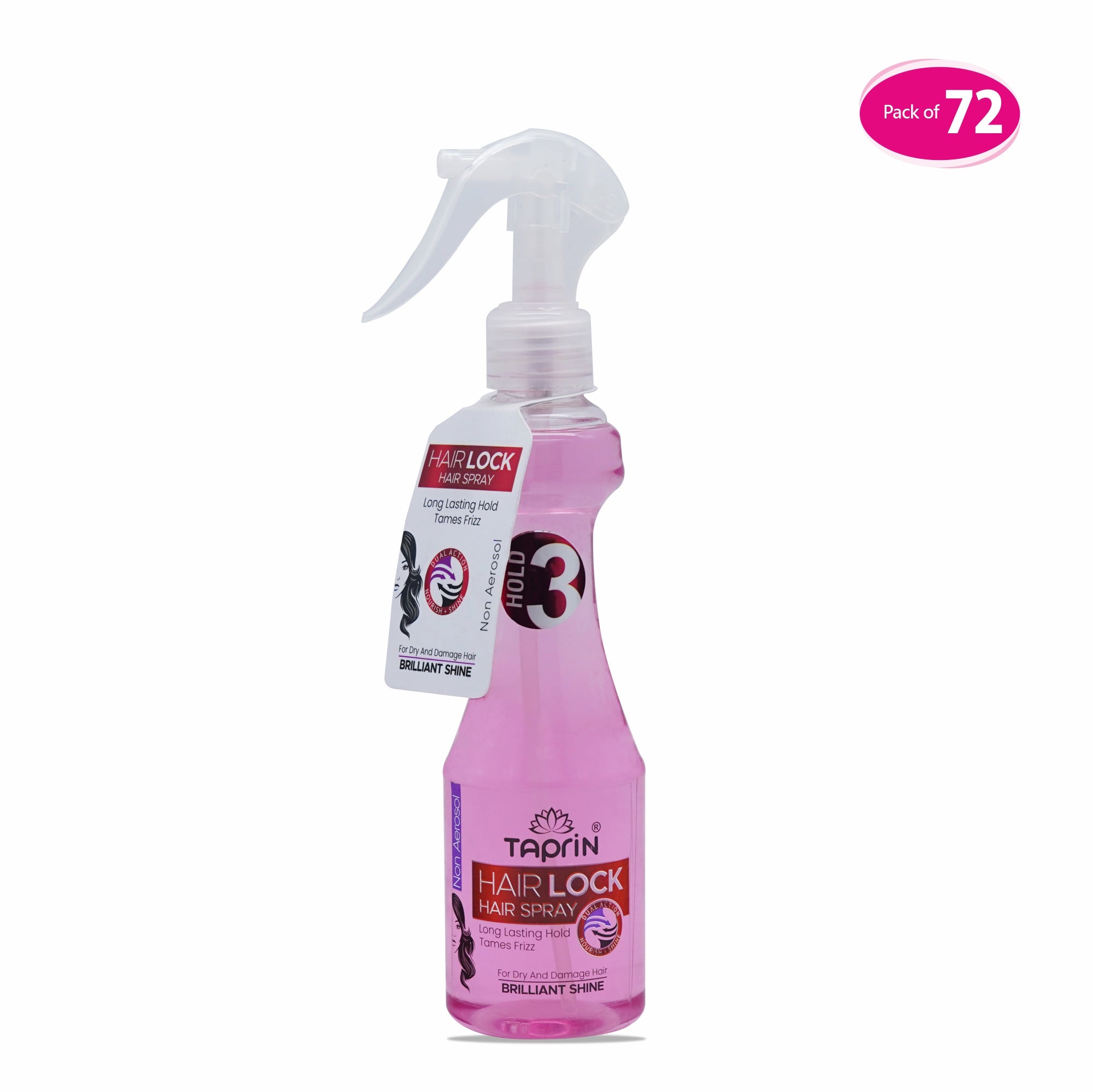 Three Hair Lock Hair Spray in bulk 72 quantity