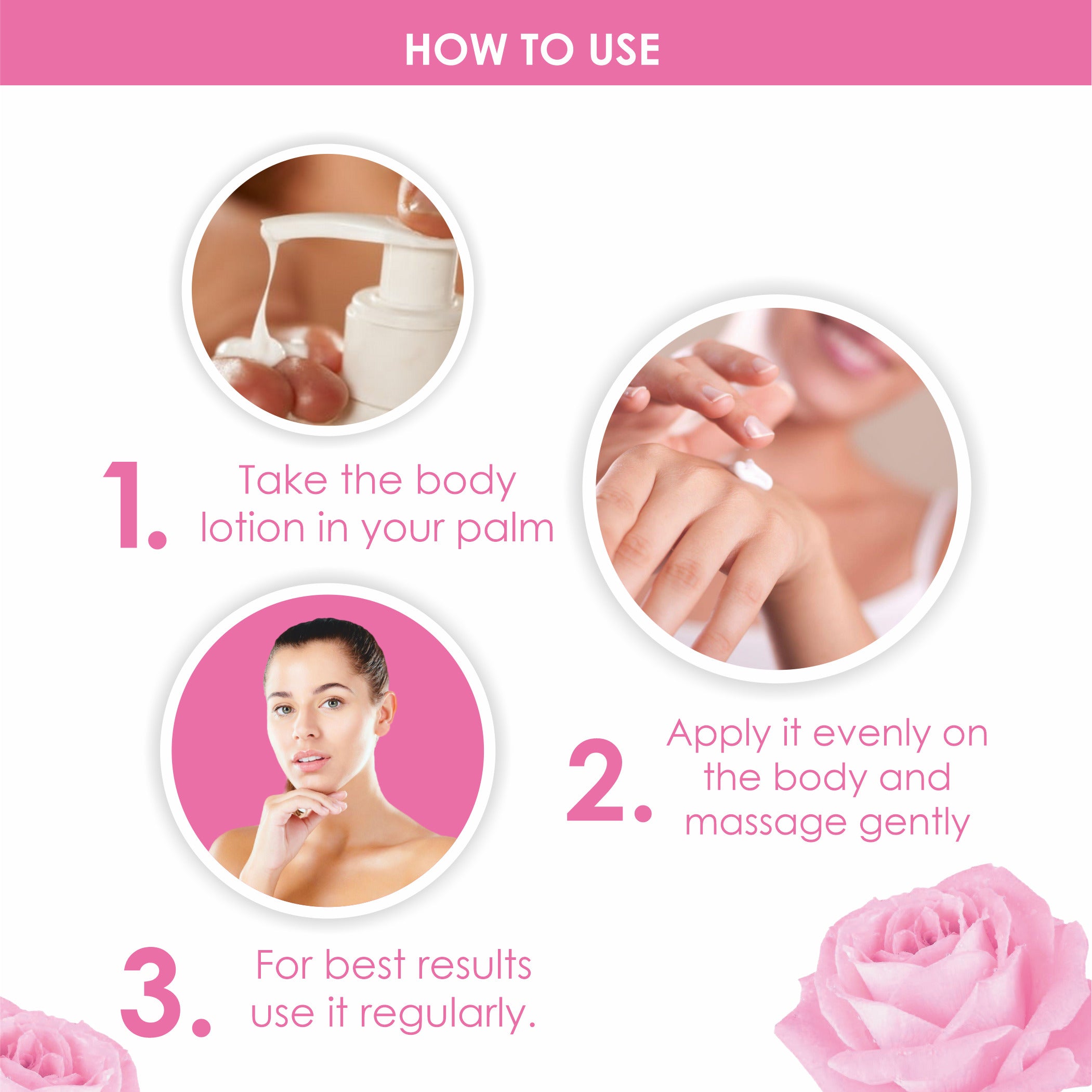 Rose Moisturising Body Lotion