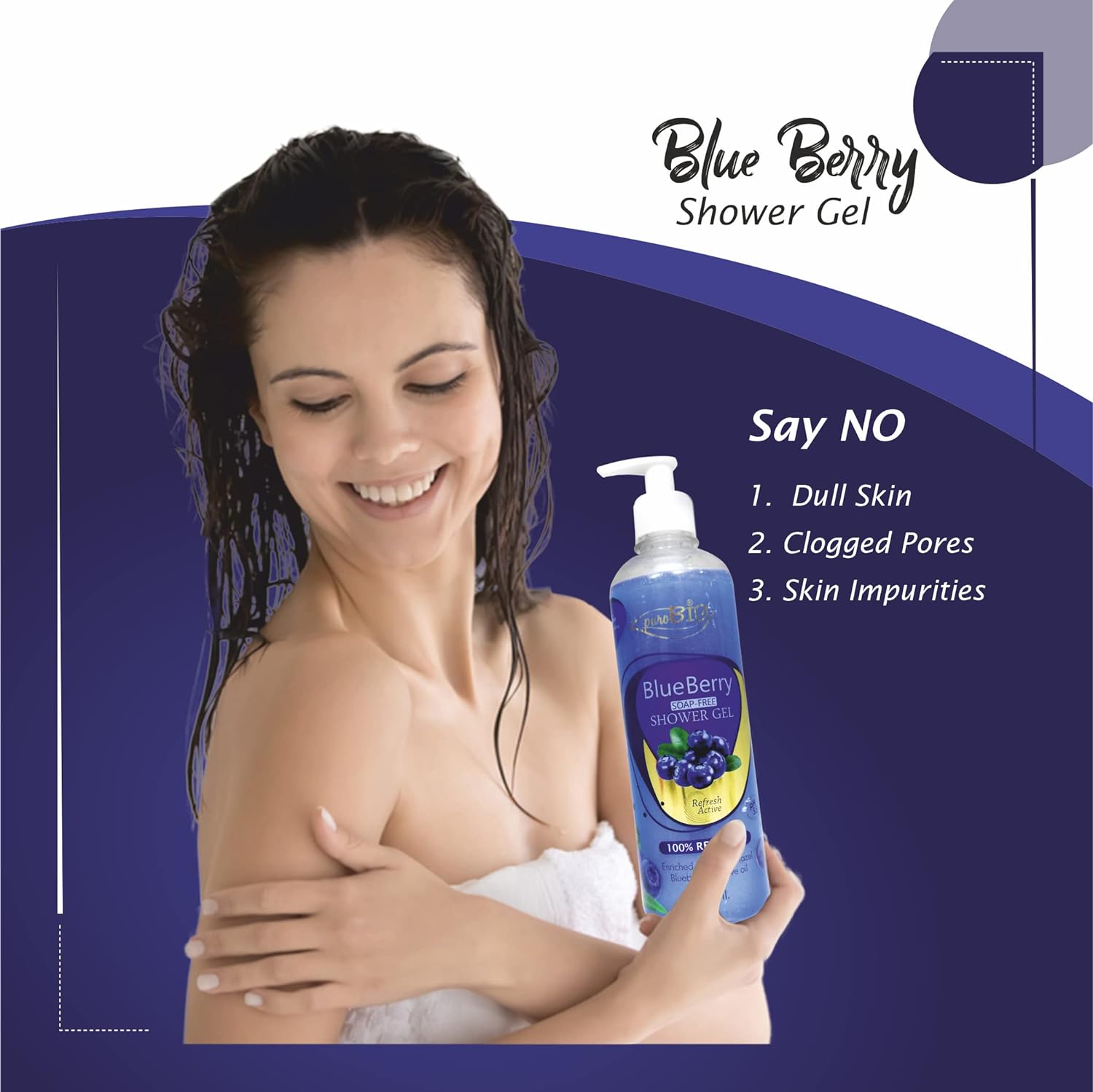Blue Berry Shower Gel