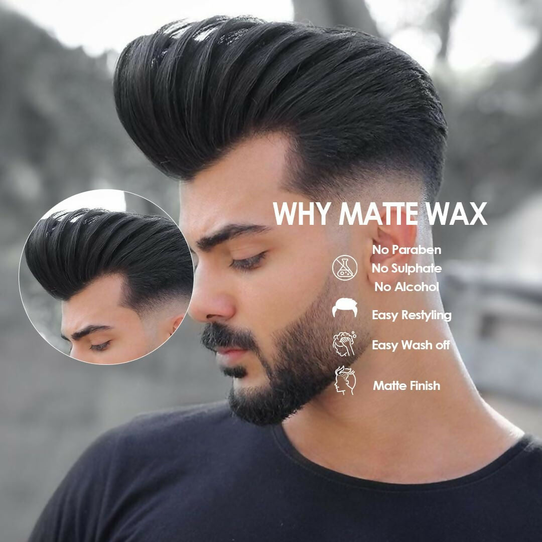 Styling wax for thick hair