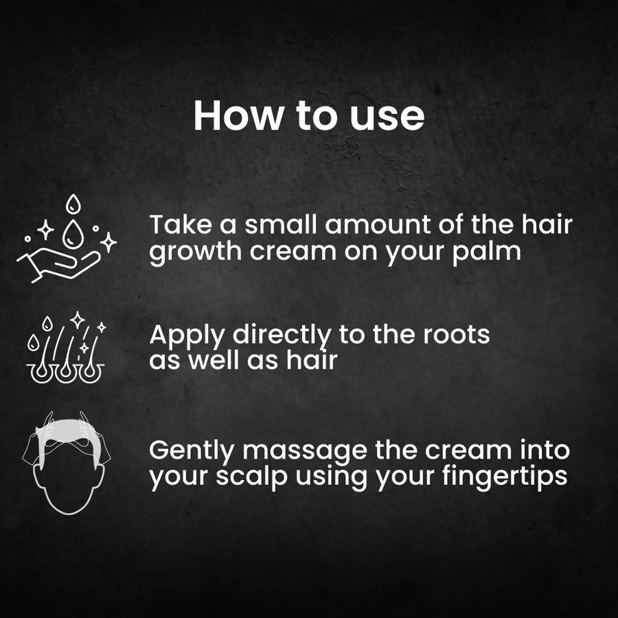 How to use hair growth cream