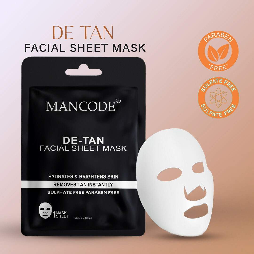Instant glow de-tan mask
