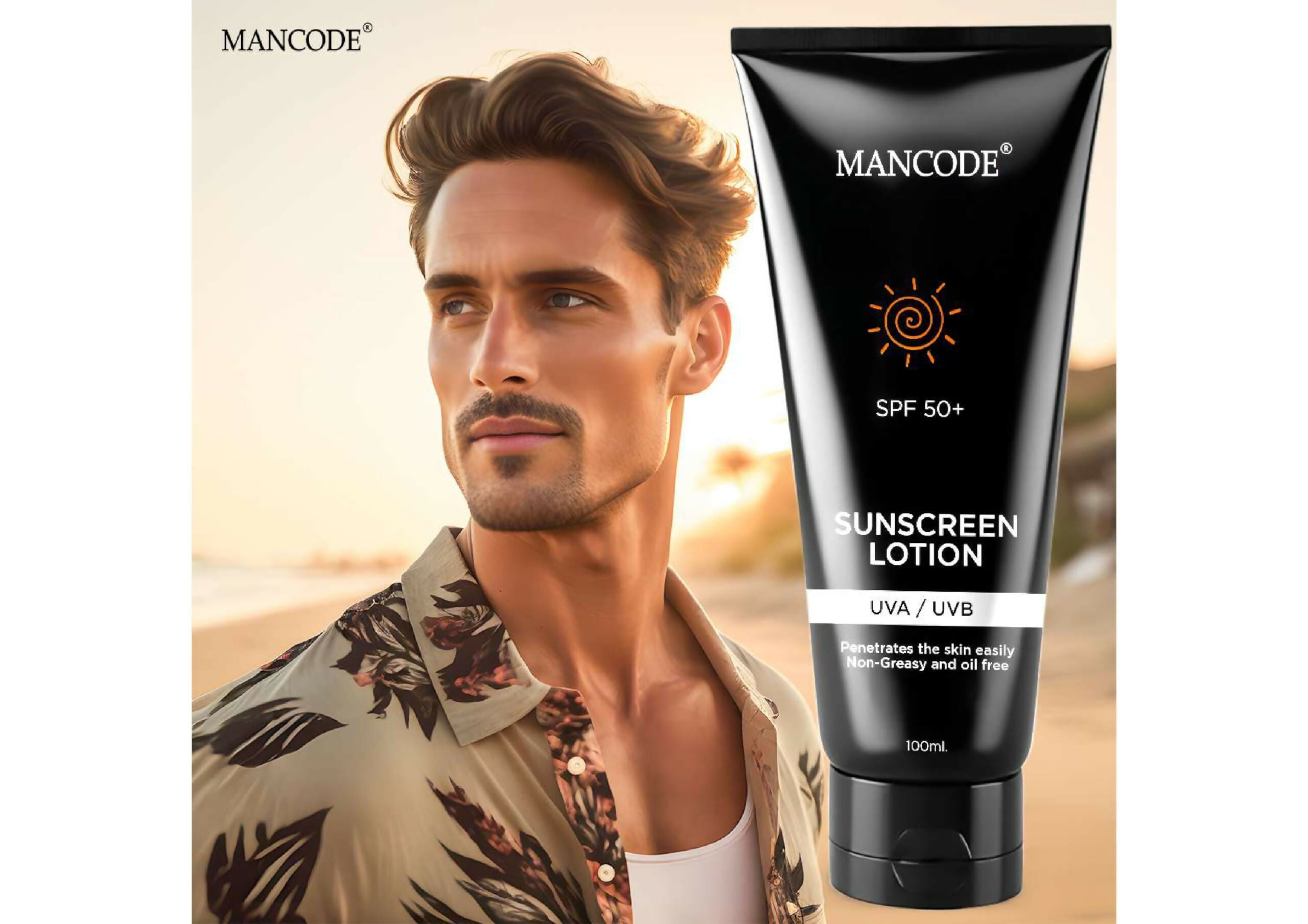 Mancode Sunscreen SPF 50