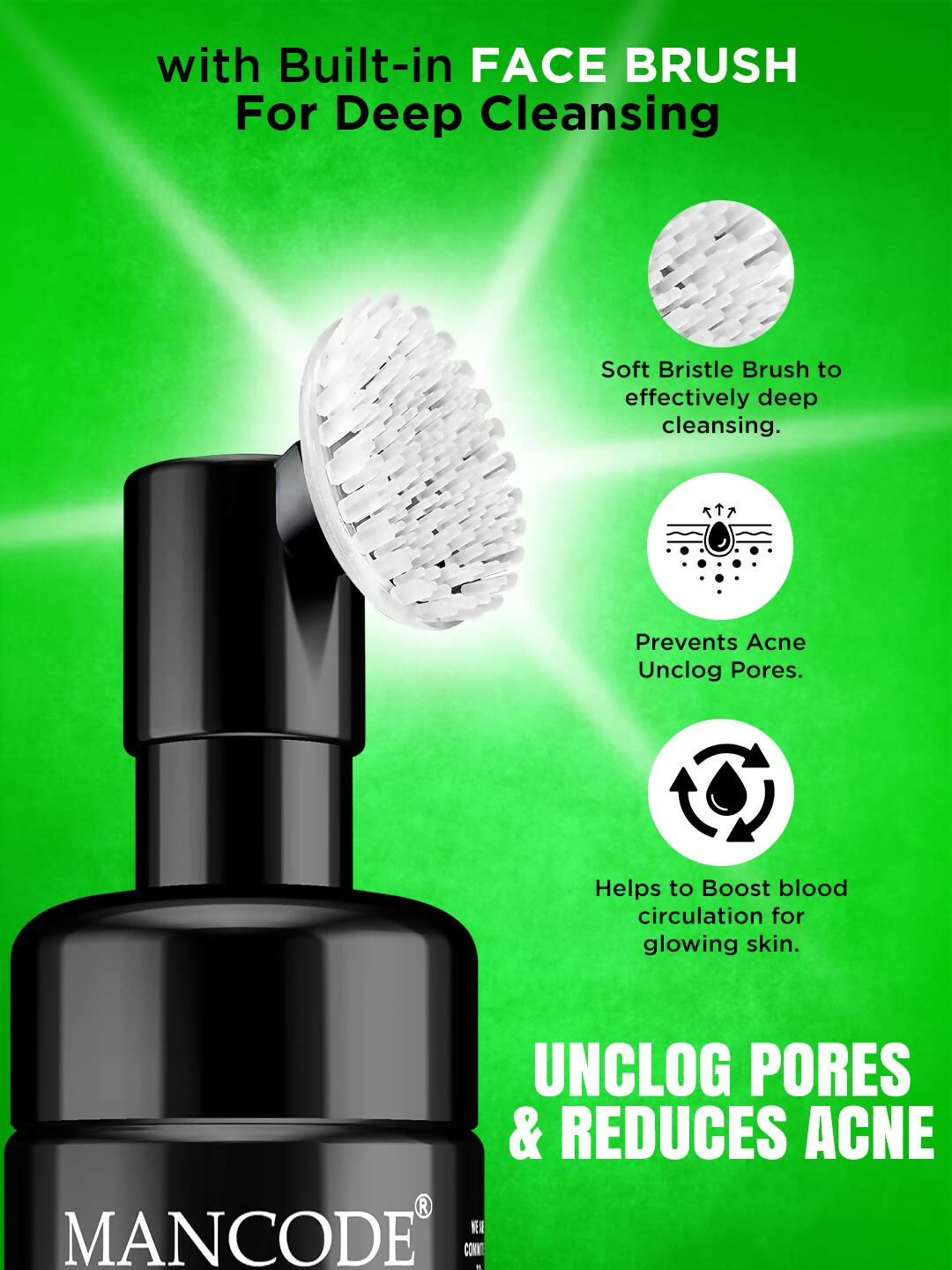 Mancode Foaming Face Wash