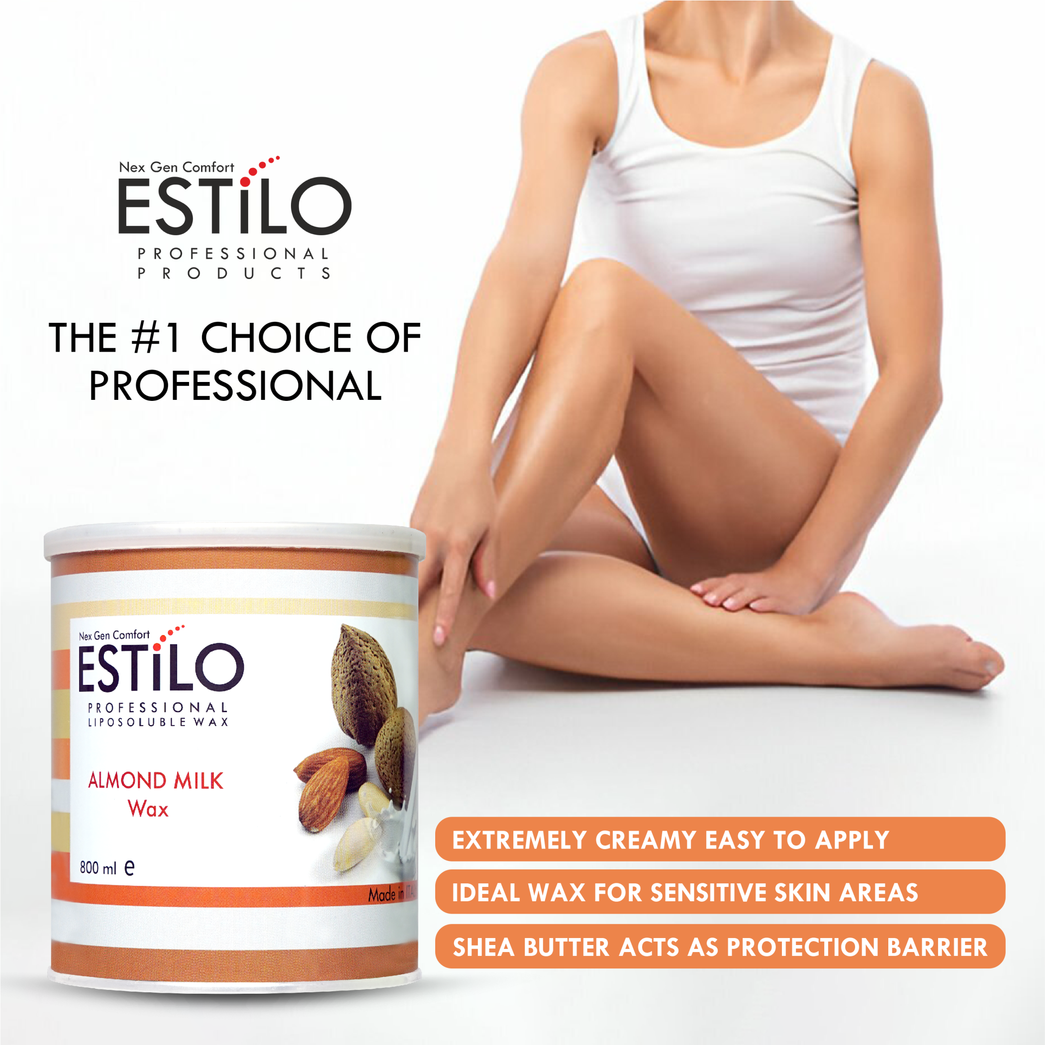 Benefits of almond milk wax