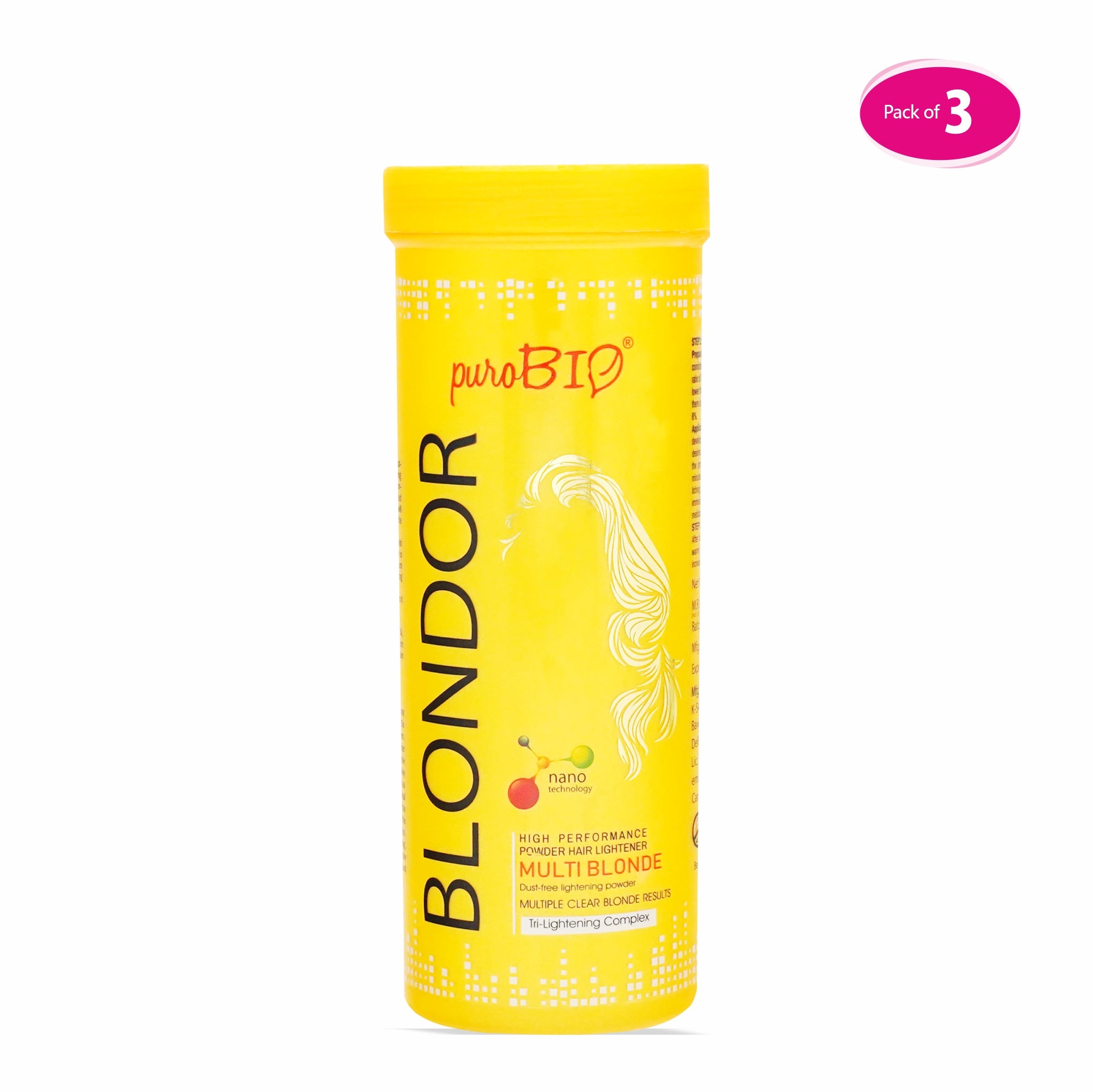 Blondor Hair Lightening Powder in bulk 3 quantity