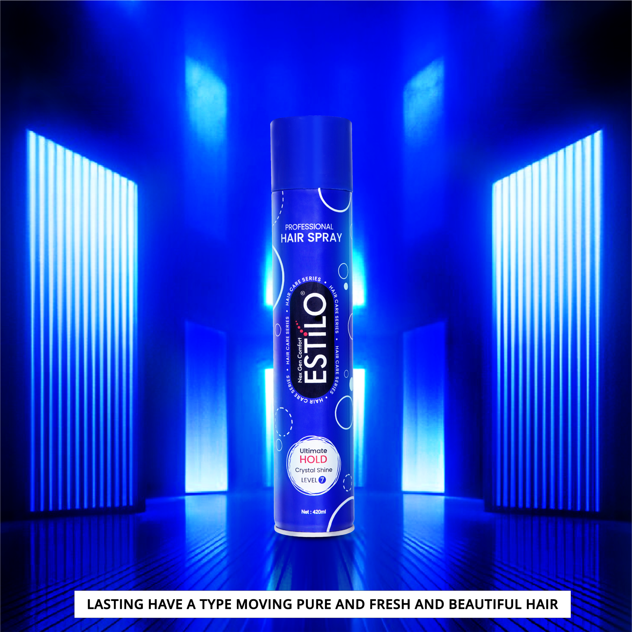 Hair styling sprey for extra hold