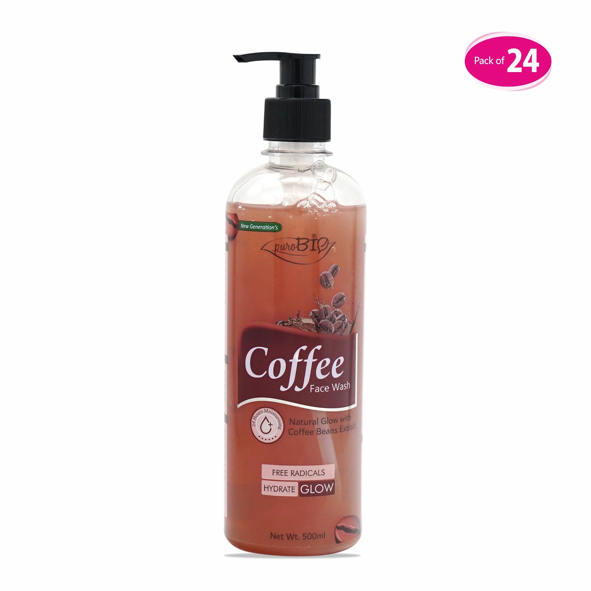 Coffee Face Wash in bulk 24 quantity