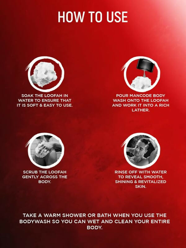 how to use charchole body wash