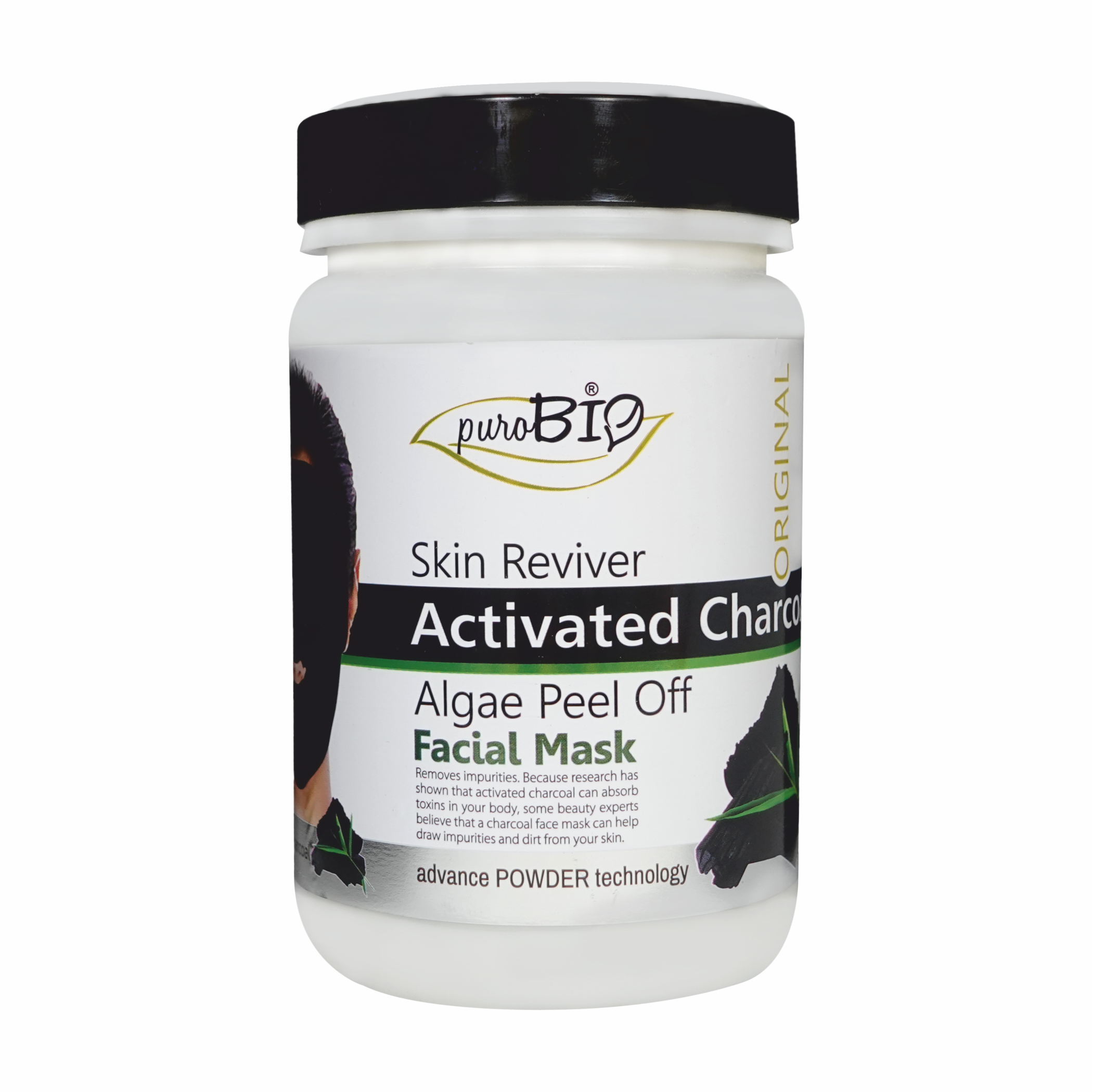 Activated Charcoal Algae Peel Off Face Mask