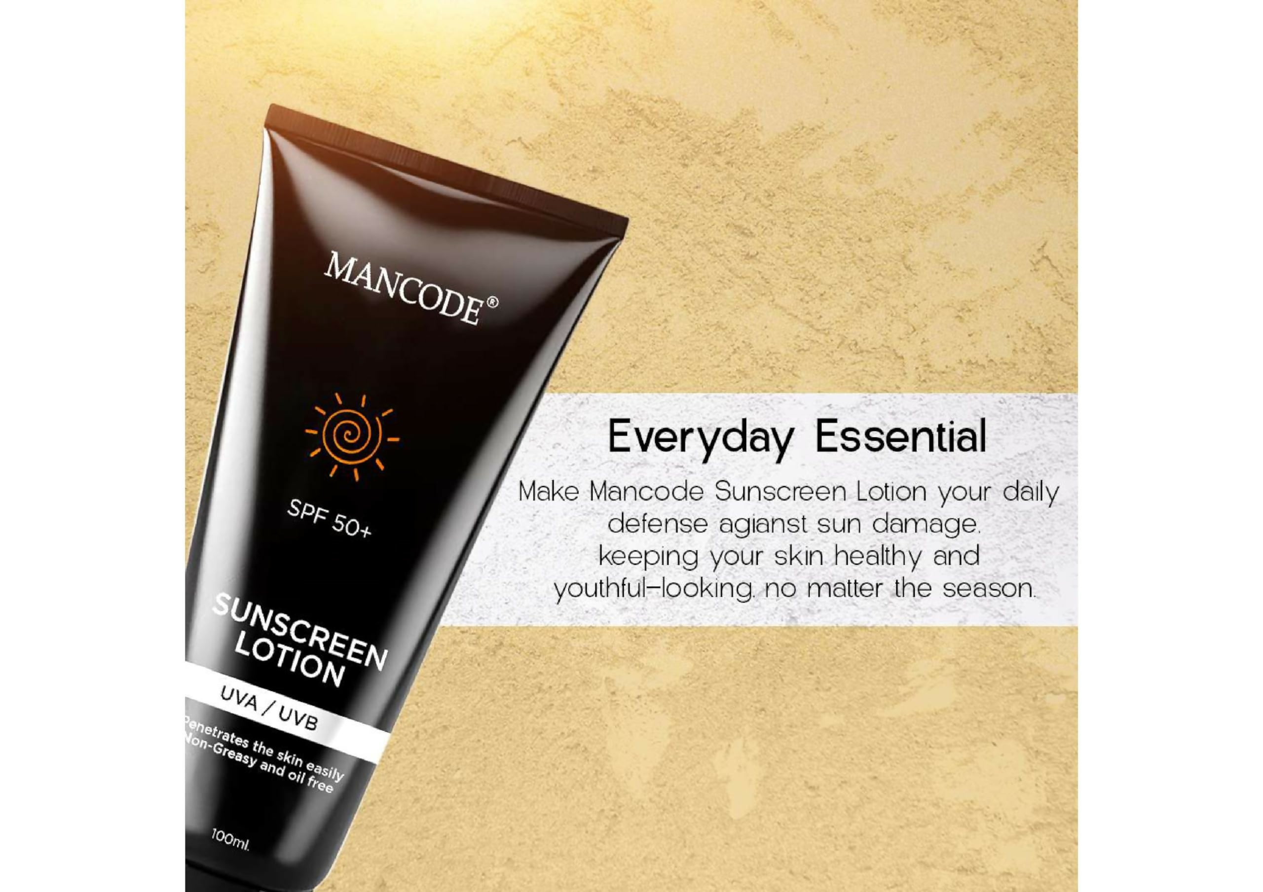 Mancode Sunscreen 100ml