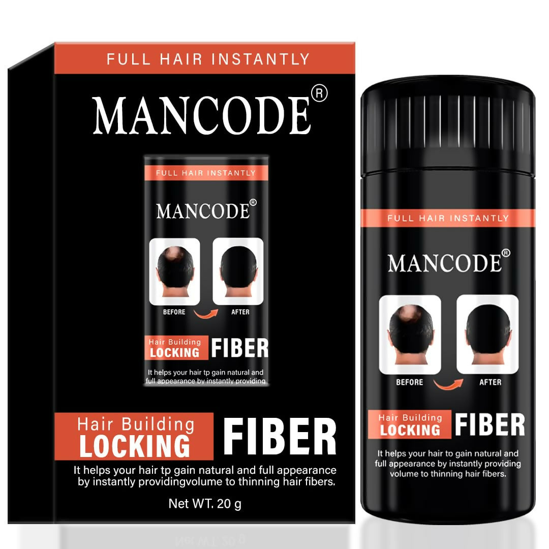 Mancode Hair Fibers Black 20g