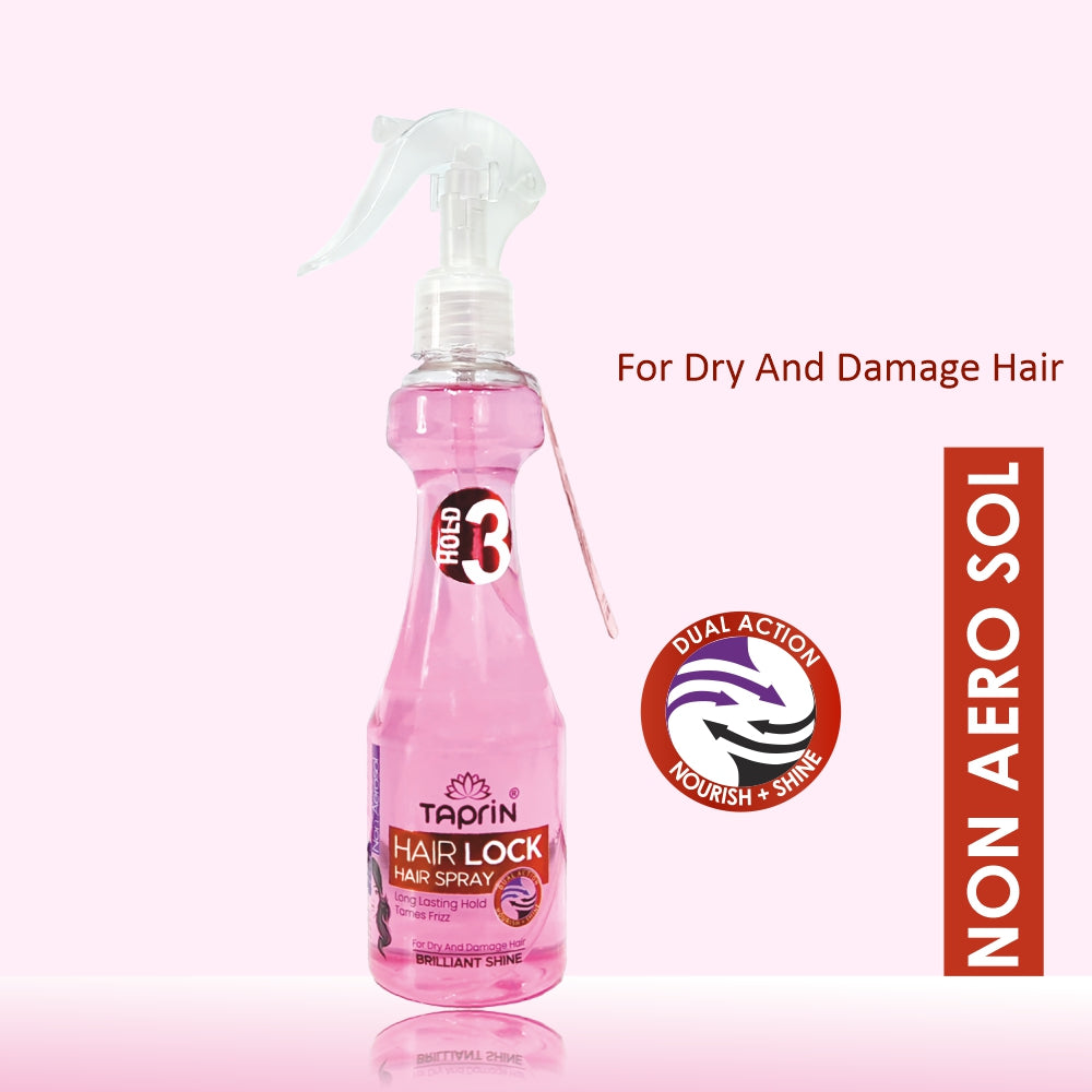Three Hair Lock Hair Spray
