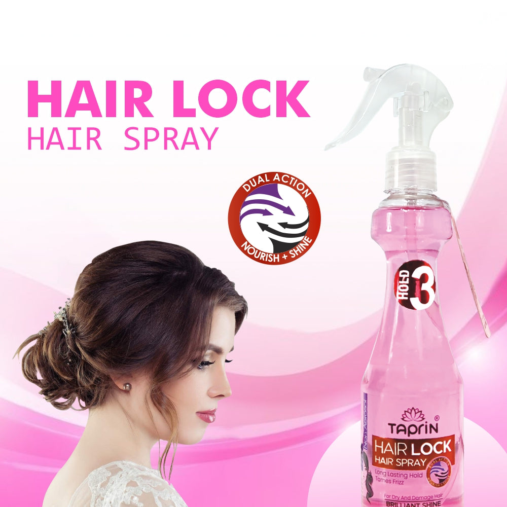 Three Hair Lock Hair Spray