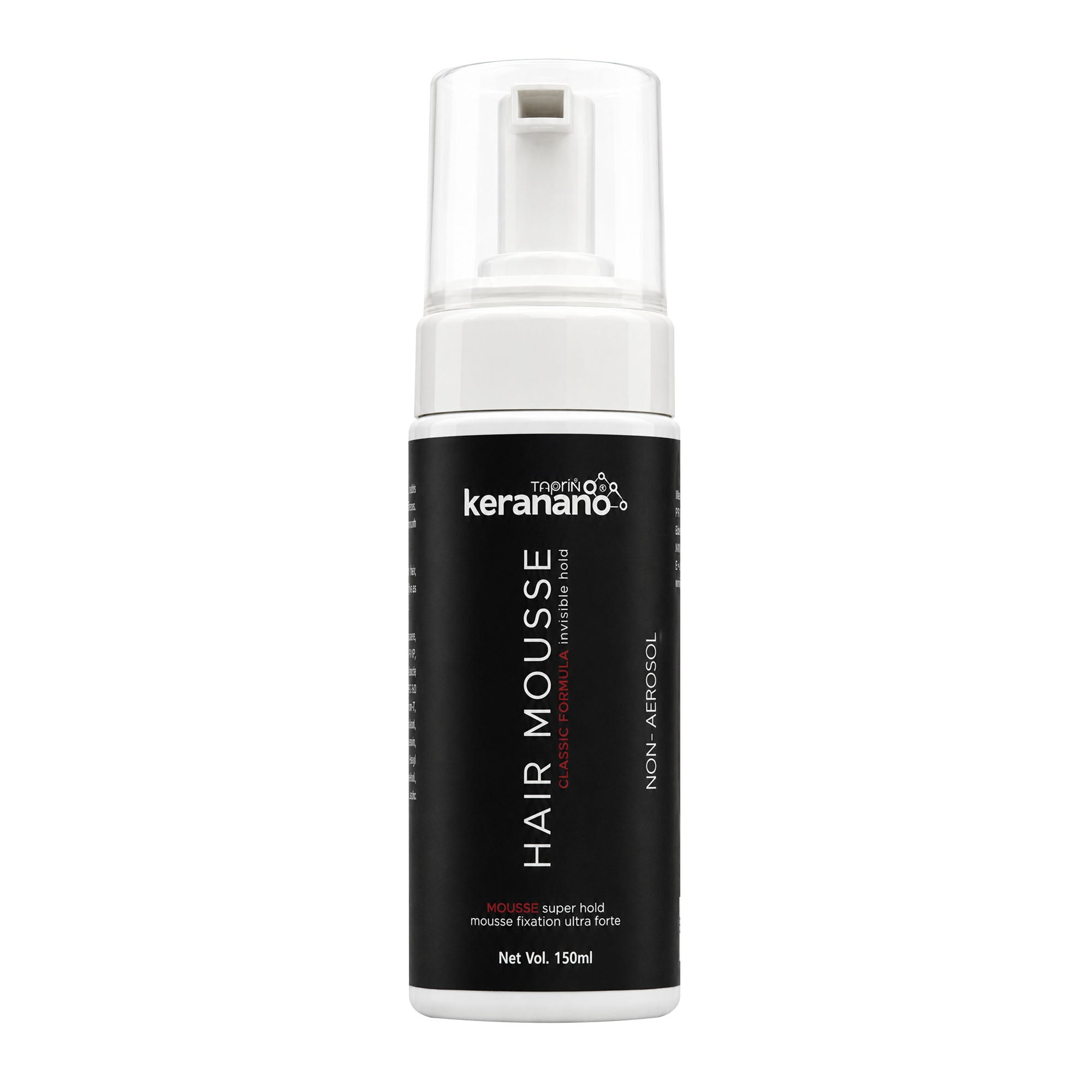 Non Aerosol Hair Mousse for Volume & Styling | Hair Styling Mousse Suitable for Both Men & Women | 150ml