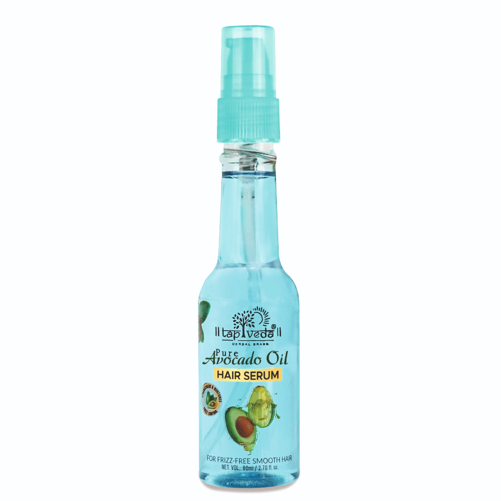 Tapveda Pure Avocado Oil Hair Serum 80ml for smooth hair