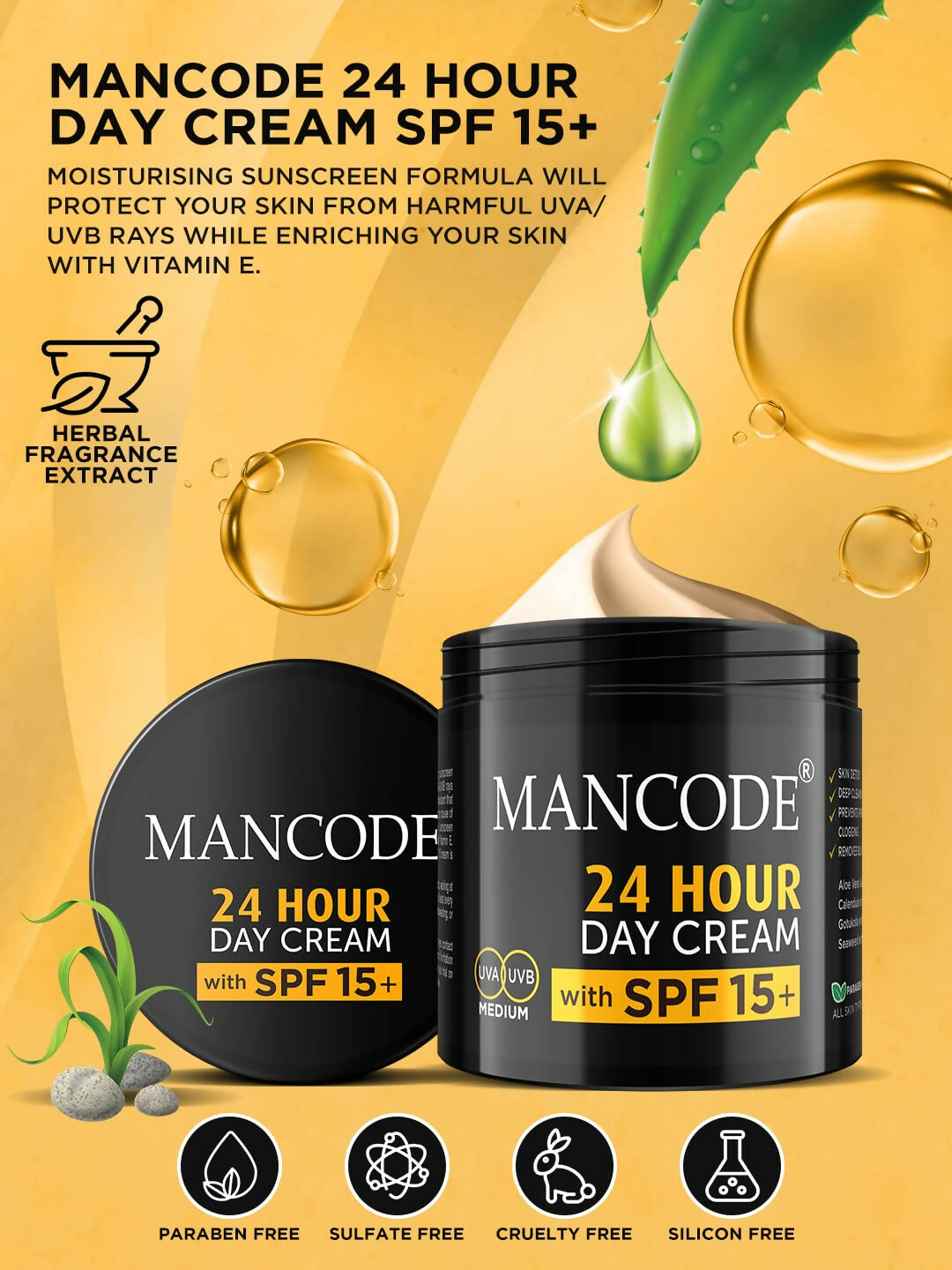 Mancode Day Cream for Men