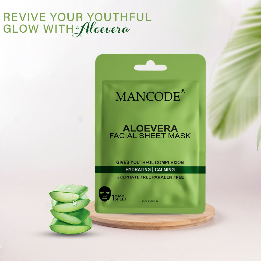 Mancode hydrating face mask