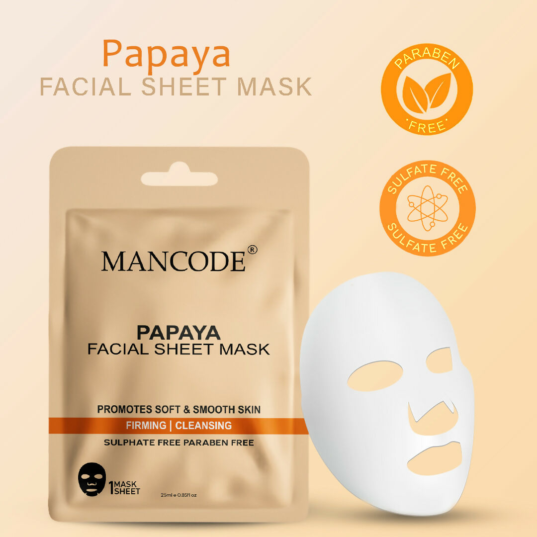 Cleansing papaya face mask