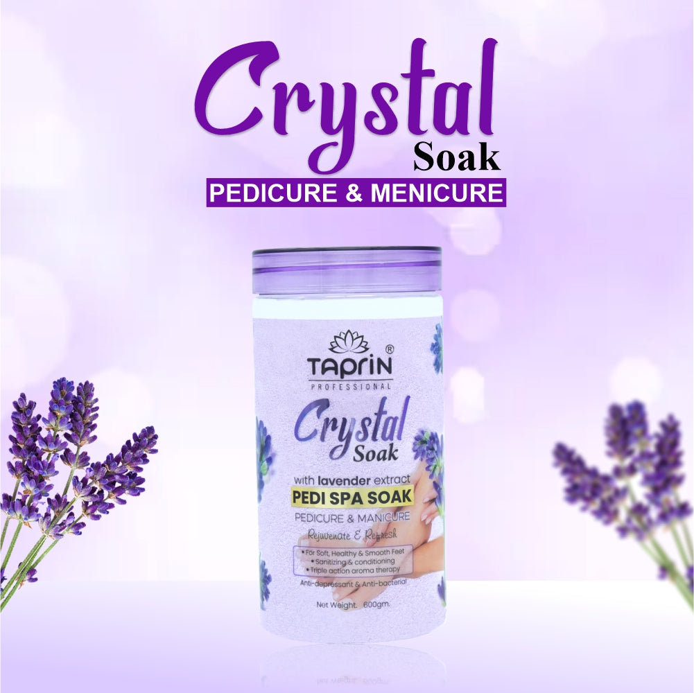 Crystal Pedi Spa Soak with Lavender extract