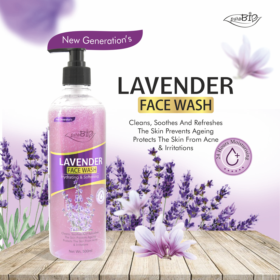 Lavender Face Wash
