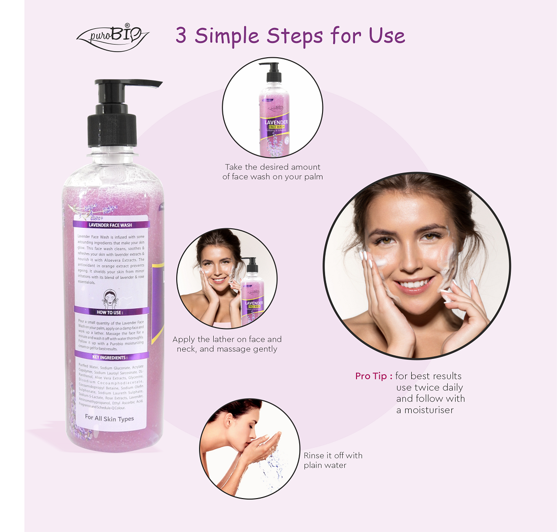 Lavender Face Wash
