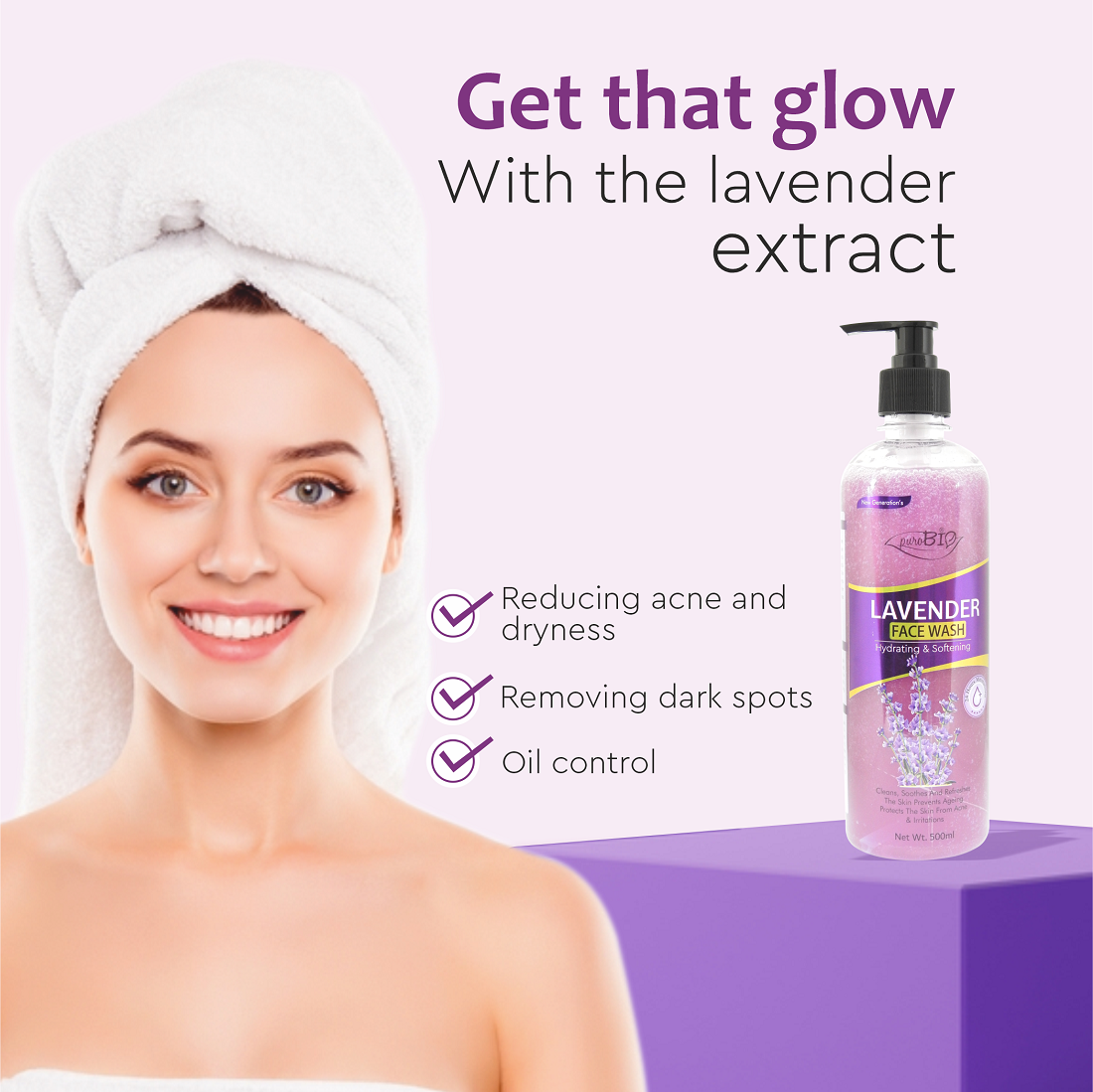 Lavender Face Wash
