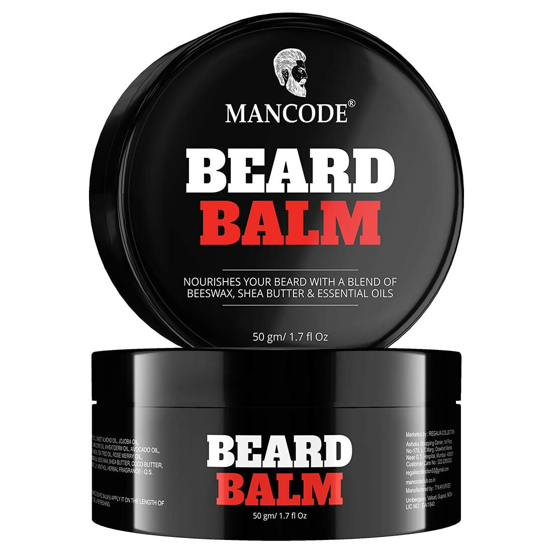 Beard styling balm for men 50gm