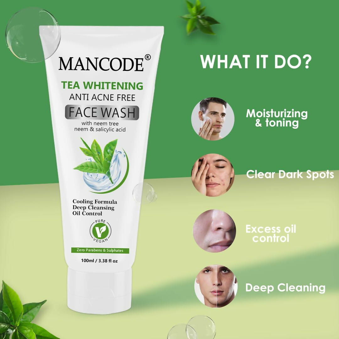 Gentle cleanser for acne-prone skin