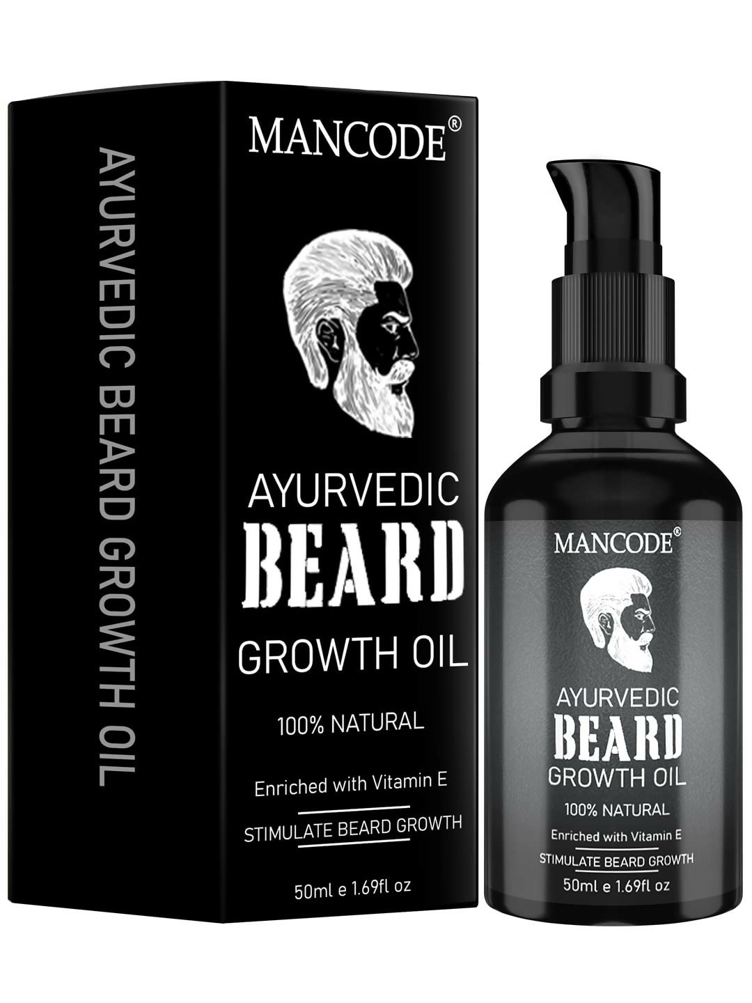 Mancode Beard & Hair Growth Oil 50ml
