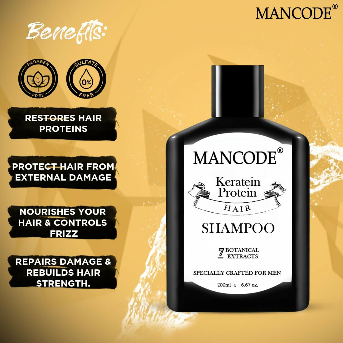 men’s hair care shampoo