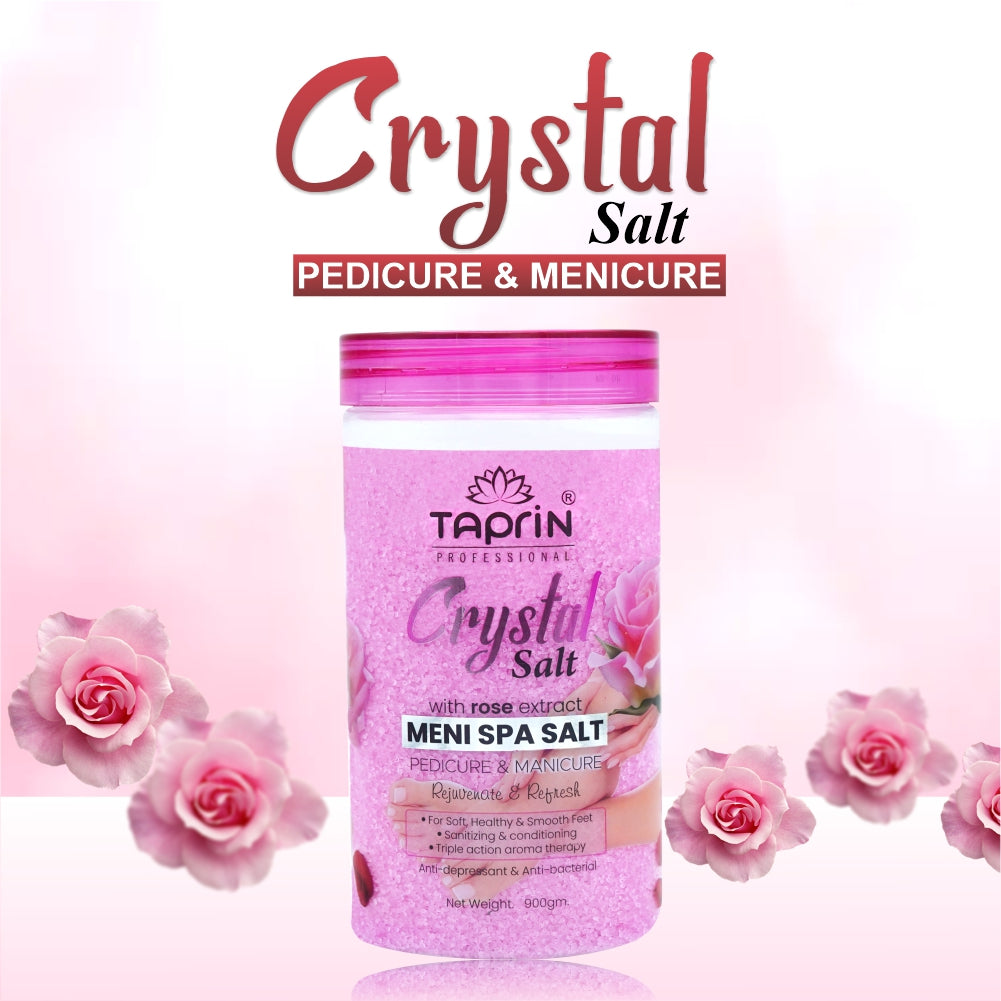 Crystal Meni Spa Salt with Rose Extract