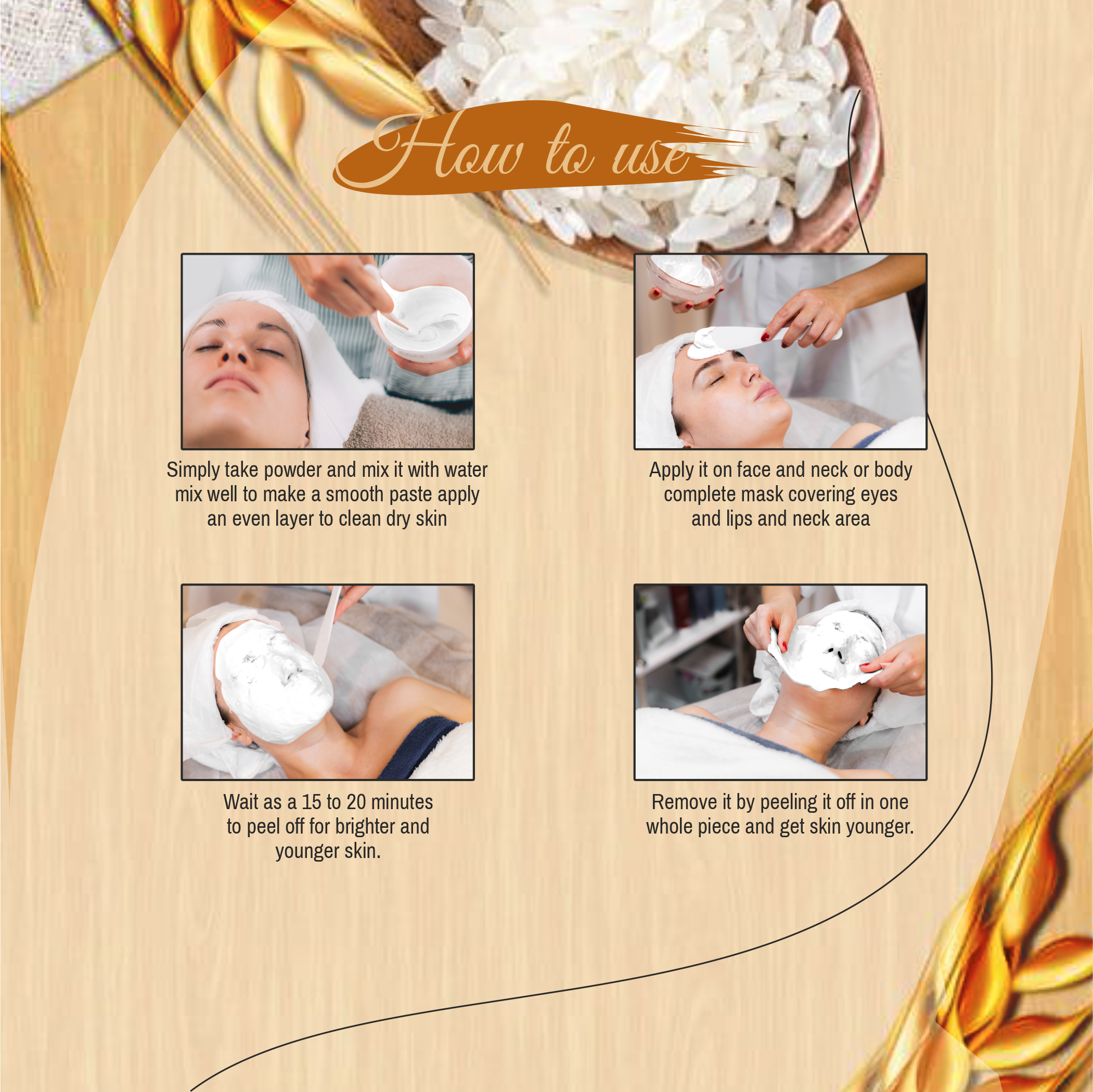 Best Rice Algae Peel Off Powder Facial Mask