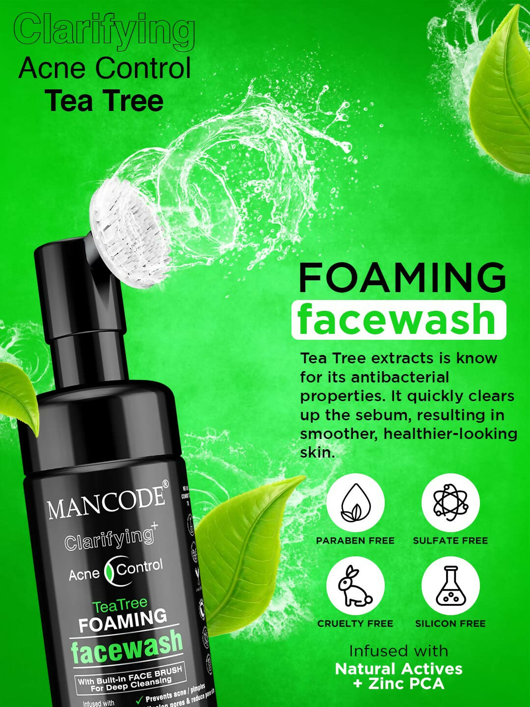 Acne Control Foaming Face Wash