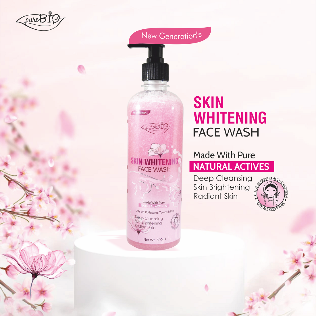 Skin Whitening Face Wash