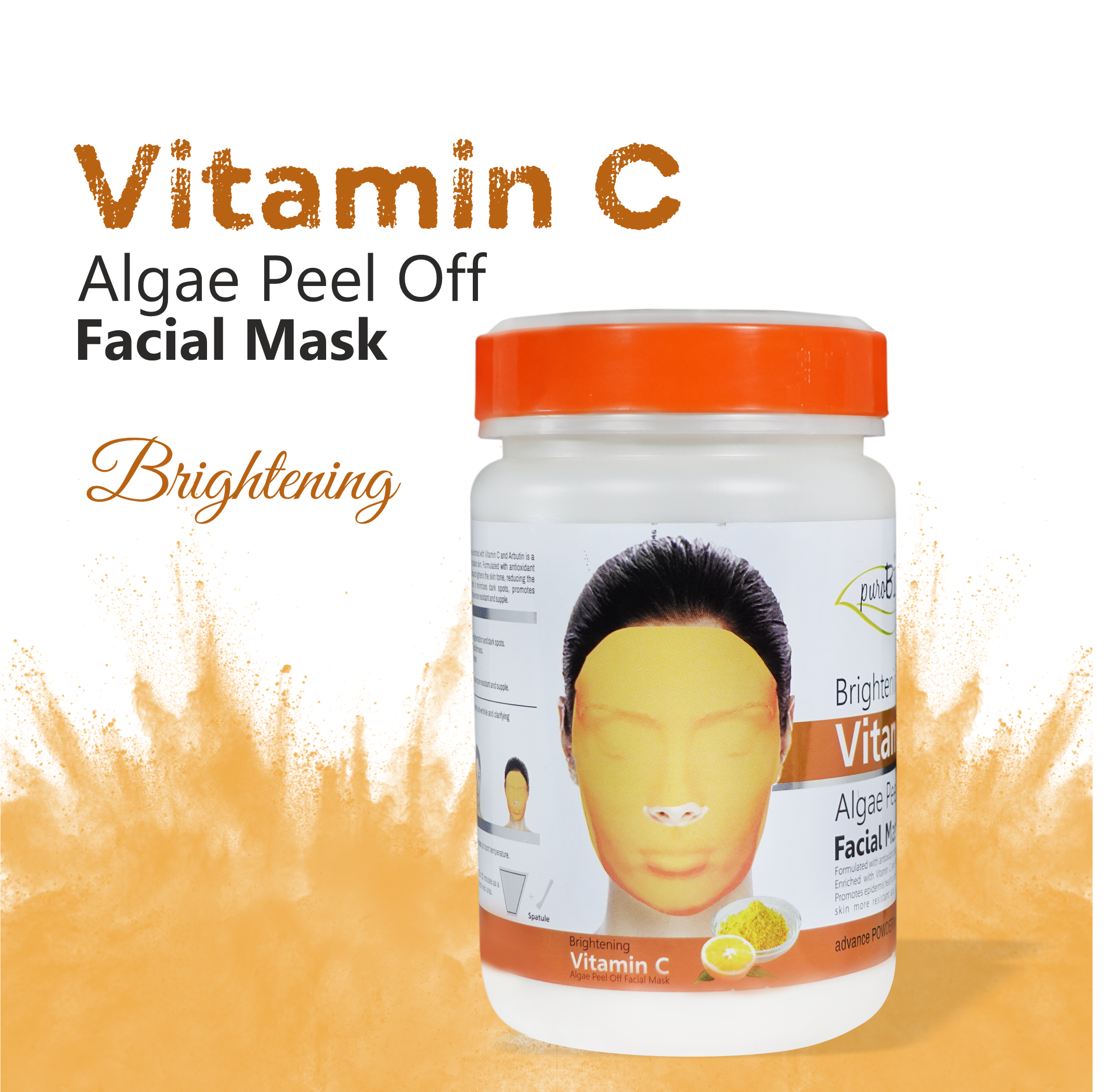 Vitamin C Algae Peel Off Powder Facial Mask
