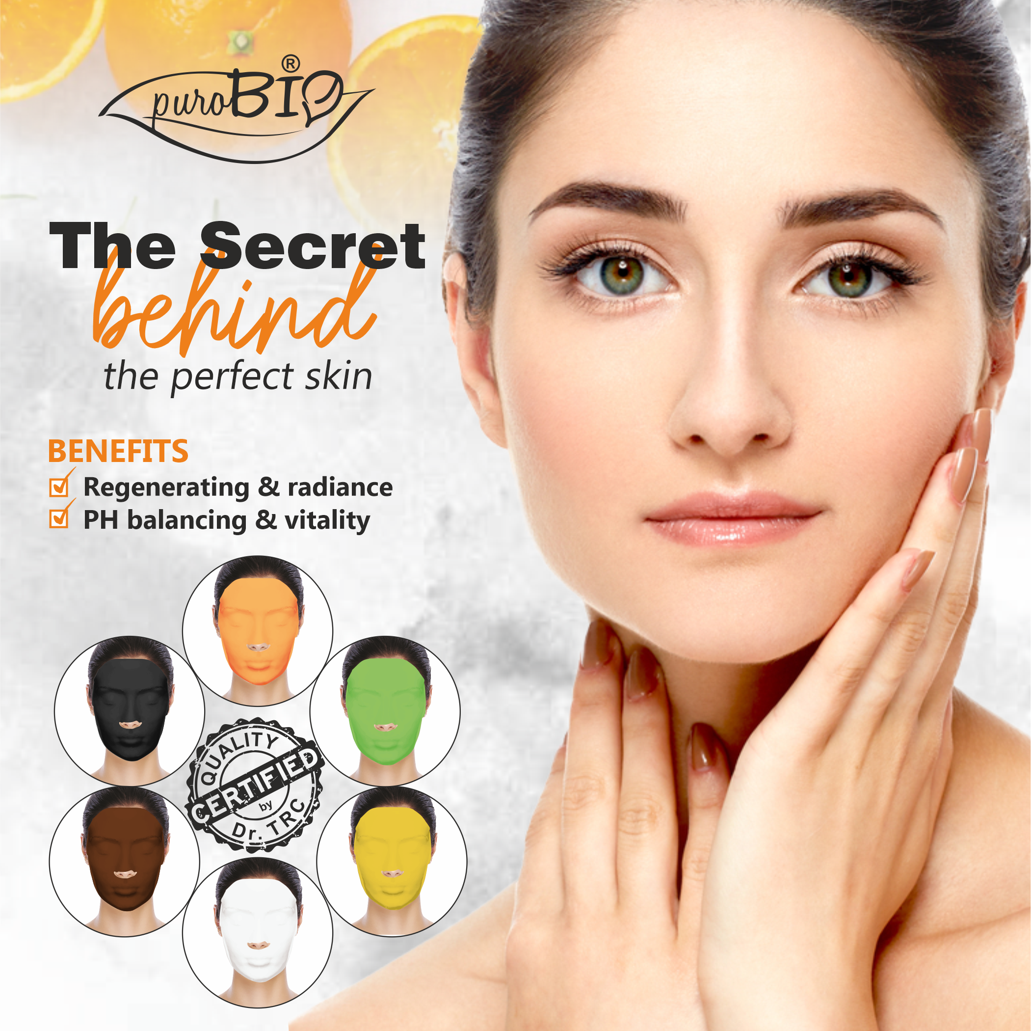 Vitamin C Algae Peel Off Powder Facial Mask