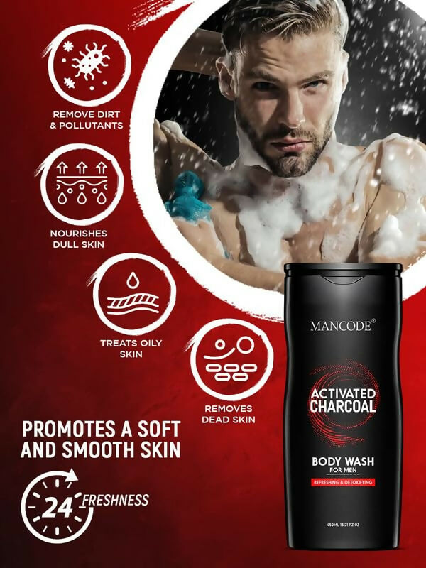 Deep clean charcoal wash