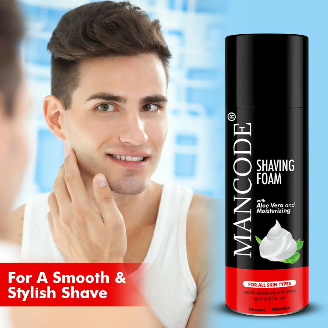 Shaving foam for all skin types