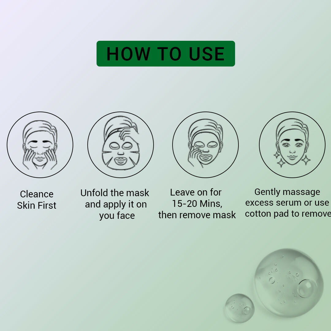 how to use sheet mask