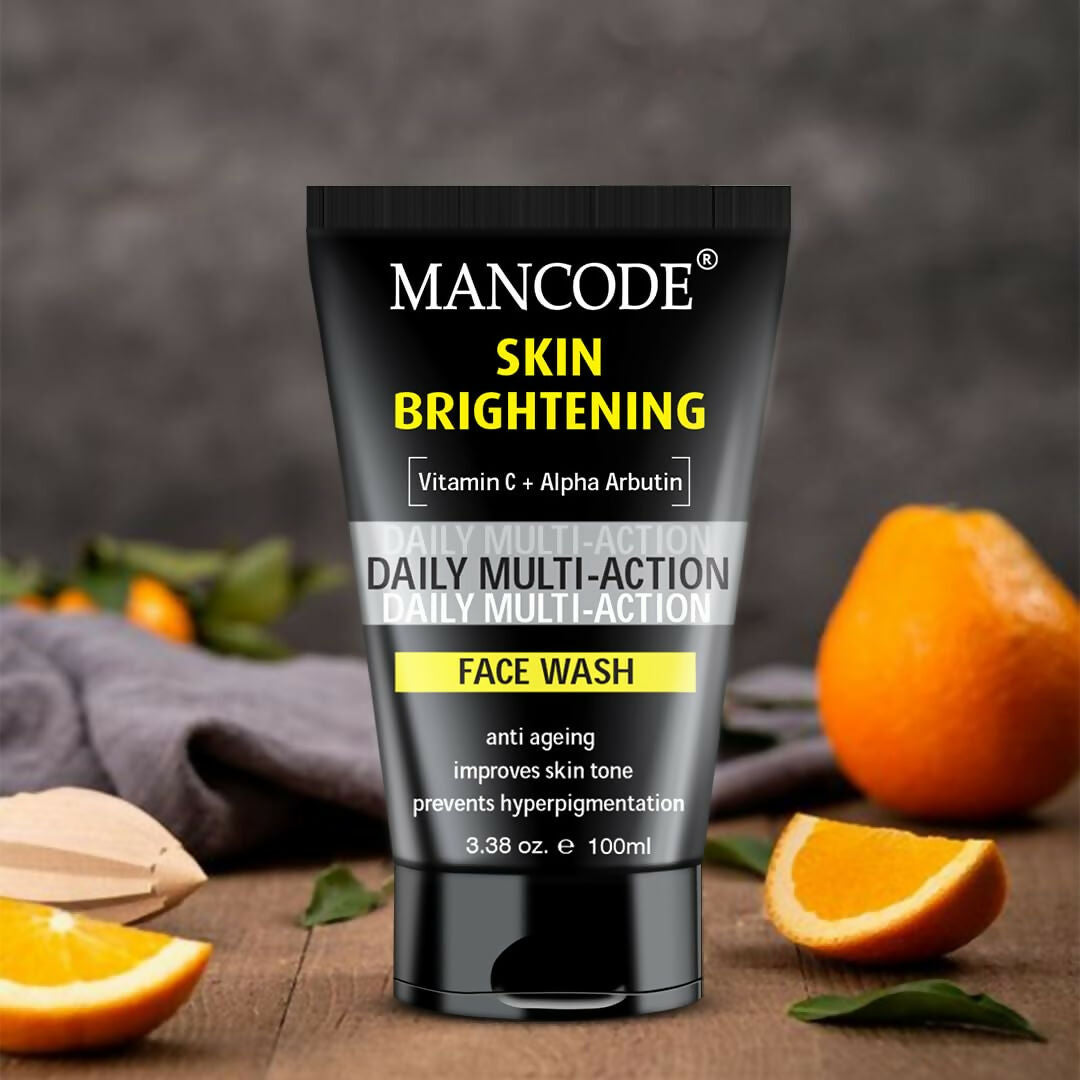 Men’s face wash for glowing skin